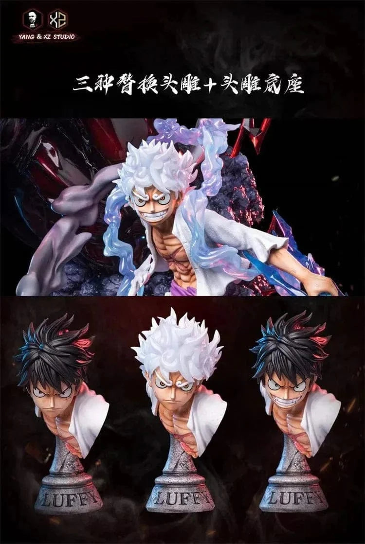 Figurine One Piece Luffy Gear 5 en Résine Stickers Mania