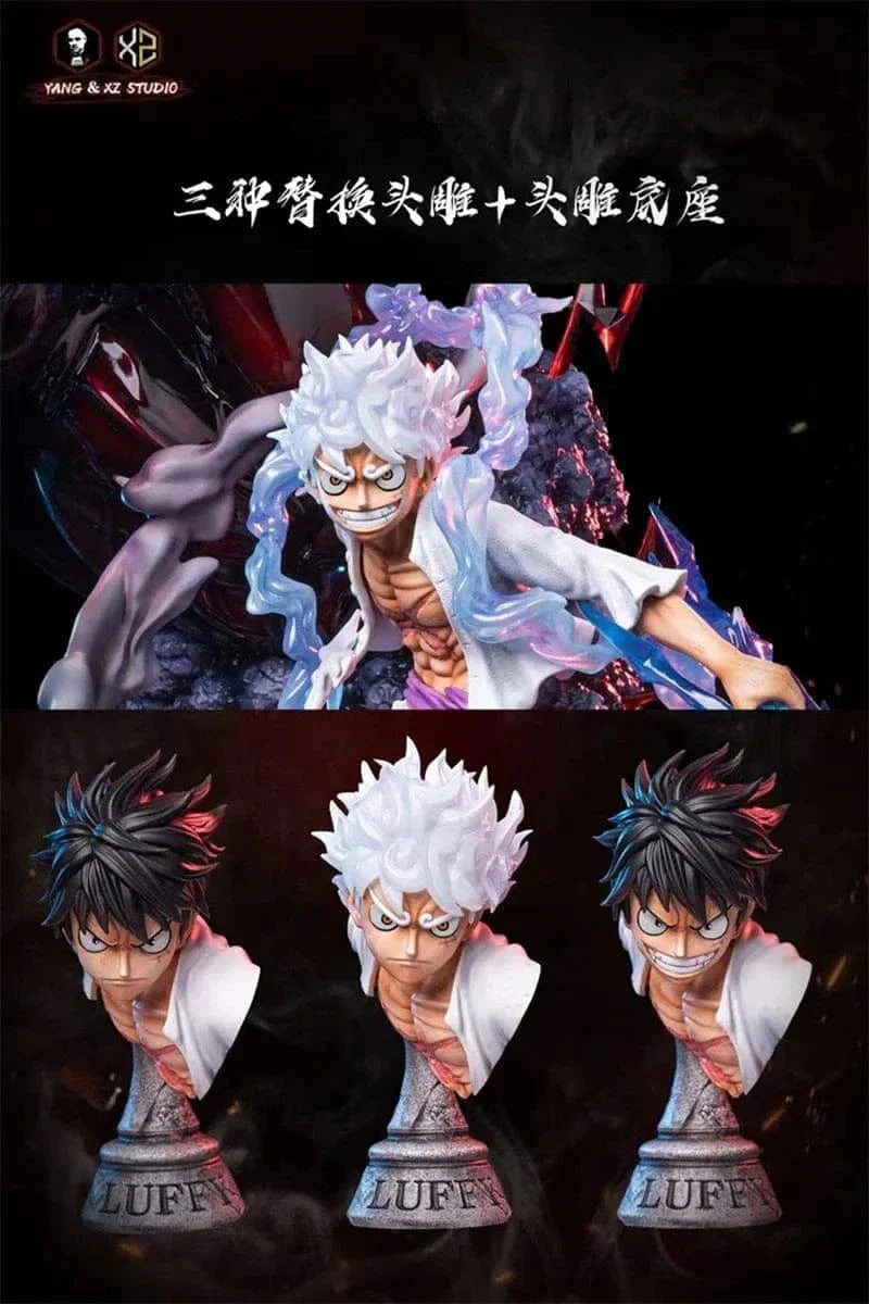 Figurine One Piece Luffy Gear 5 en Résine Stickers Mania