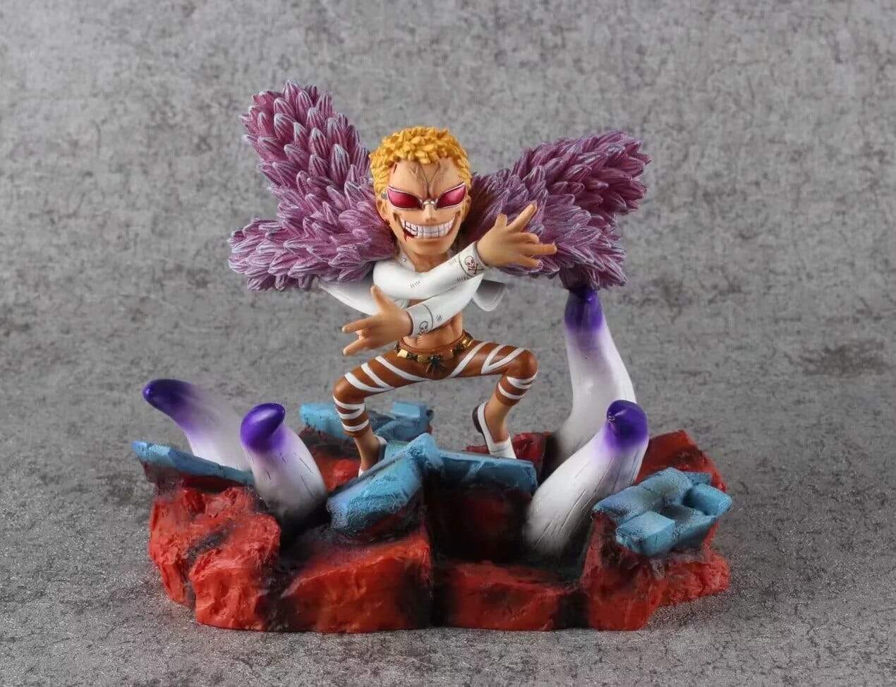 Figurine One Piece Luffy vs Doflamingo Doflamingo Stickers Mania