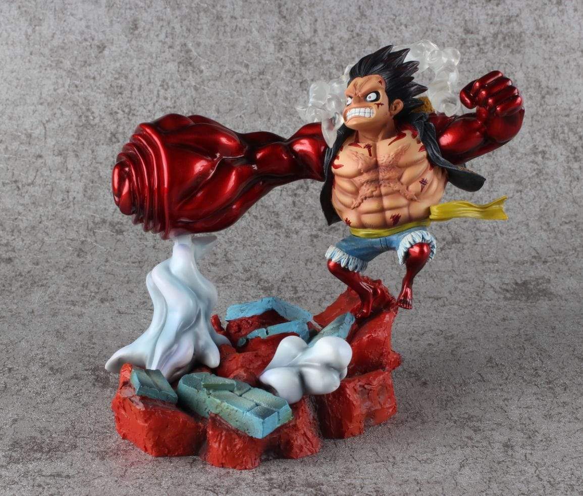 Figurine One Piece Luffy vs Doflamingo Luffy Stickers Mania