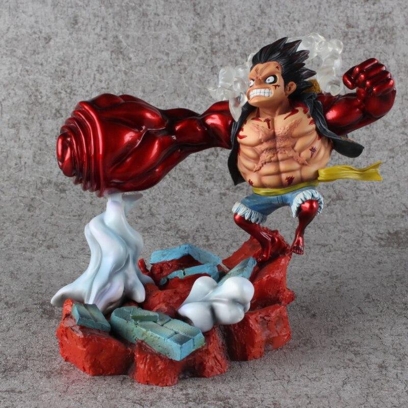 Figurine One Piece Luffy vs Doflamingo Stickers Mania