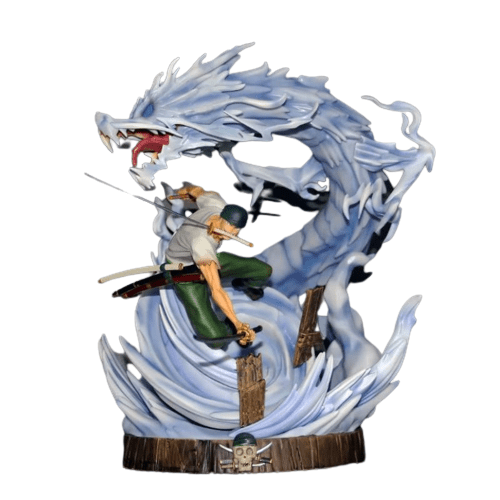 Figurine One Piece Zoro Dragon Stickers Mania