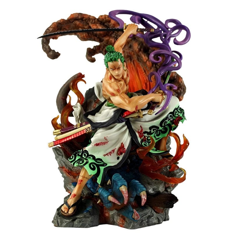 Figurine One Piece Zoro Lumineuse Stickers Mania