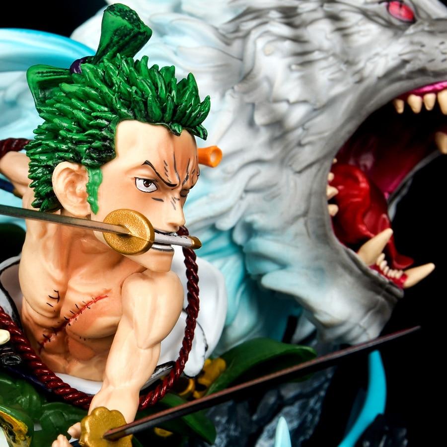 Figurine One Piece Zoro Tigre 3 sabres Stickers Mania