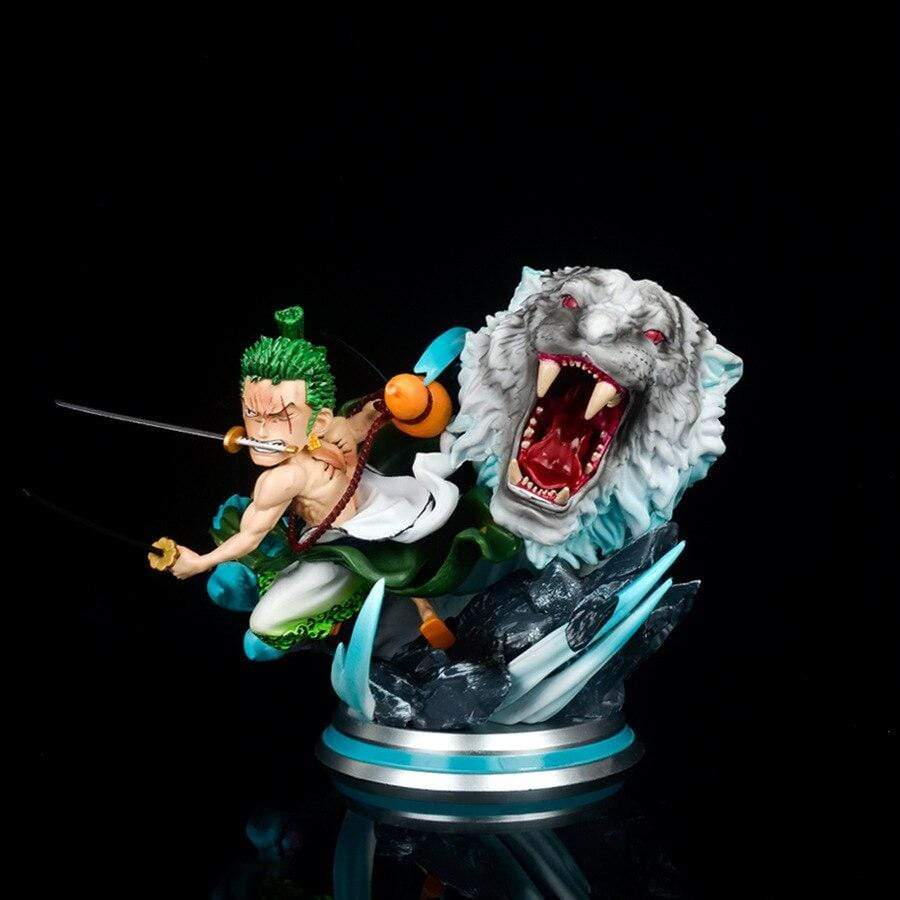 Figurine One Piece Zoro Tigre 3 sabres Stickers Mania