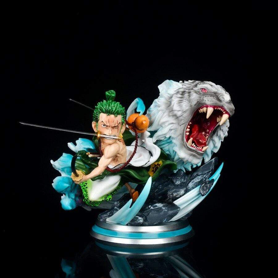 Figurine One Piece Zoro Tigre 3 sabres Stickers Mania