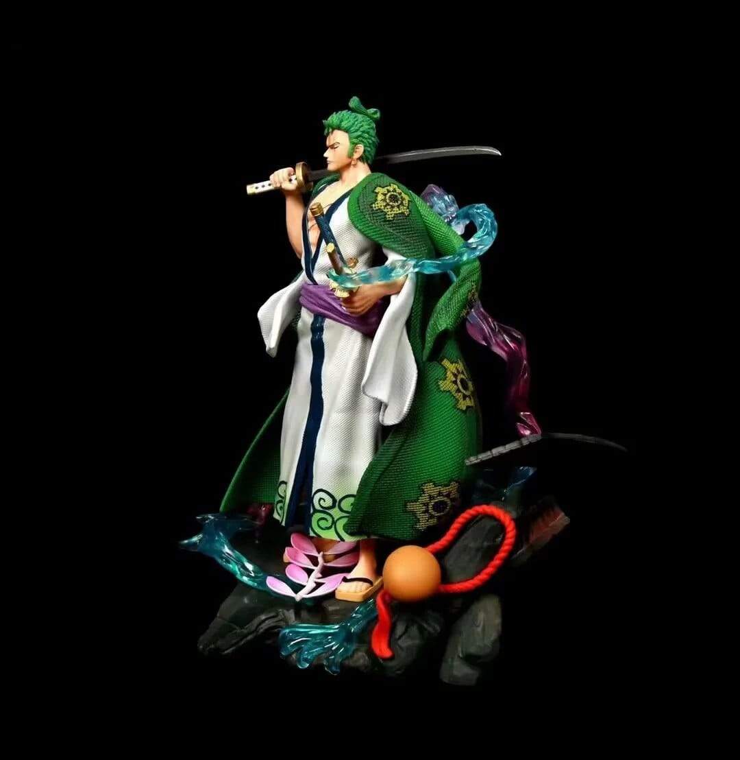 Figurine One Piece Zoro Wano Stickers Mania