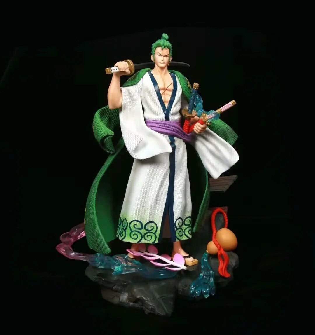 Figurine One Piece Zoro Wano Stickers Mania
