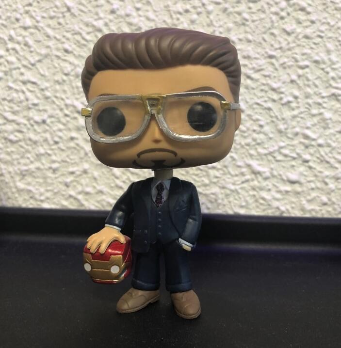 Figurine Pop Spiderman<br>Tony Stark #225 Stickers Mania