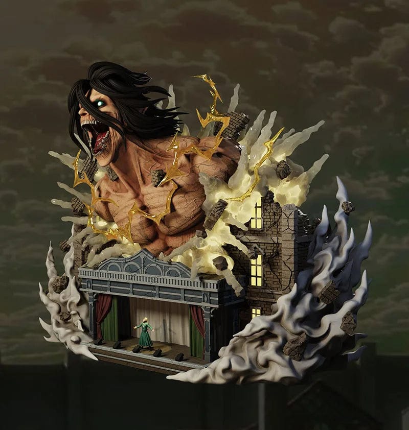 Figurine SNK en Résine Eren Willy Teyber Stickers Mania