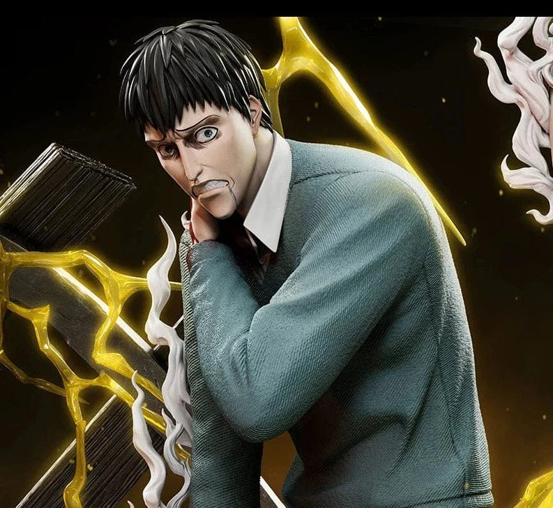 Figurine SNK en Résine Reiner et Bertolt Stickers Mania