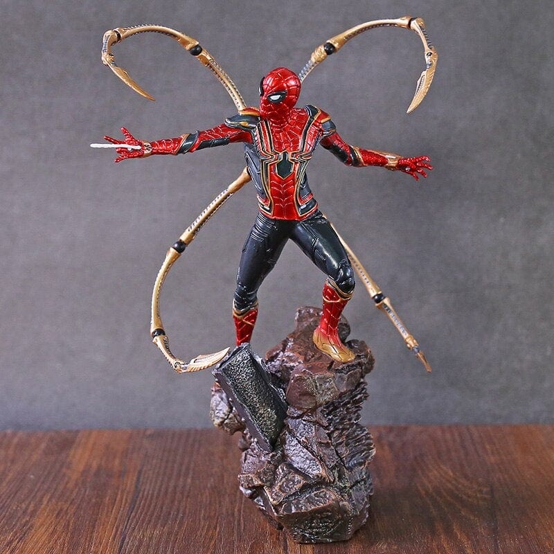Figurine Spiderman Iron Spider 22 cm Stickers Mania