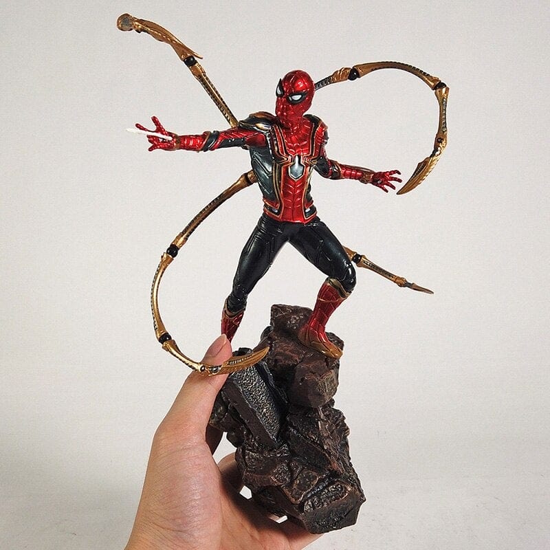 Figurine Spiderman Iron Spider 22 cm Stickers Mania