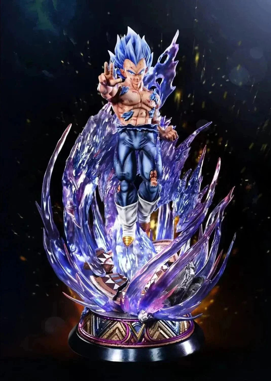 Figurine Vegeta Ultra Instinct Collector en Résine Stickers Mania