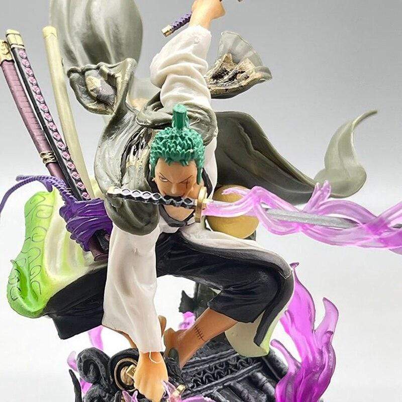 Figurine Zoro One Piece Wano Stickers Mania