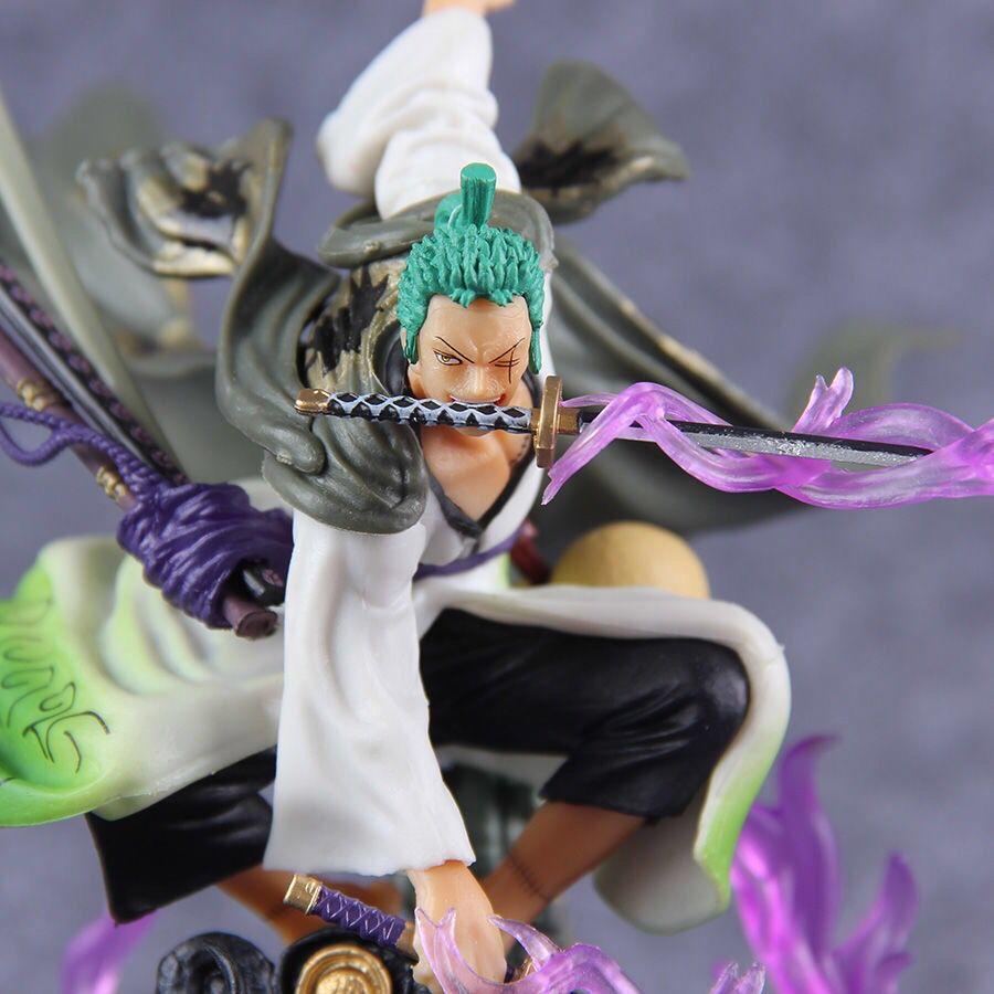 Figurine Zoro One Piece Wano Stickers Mania