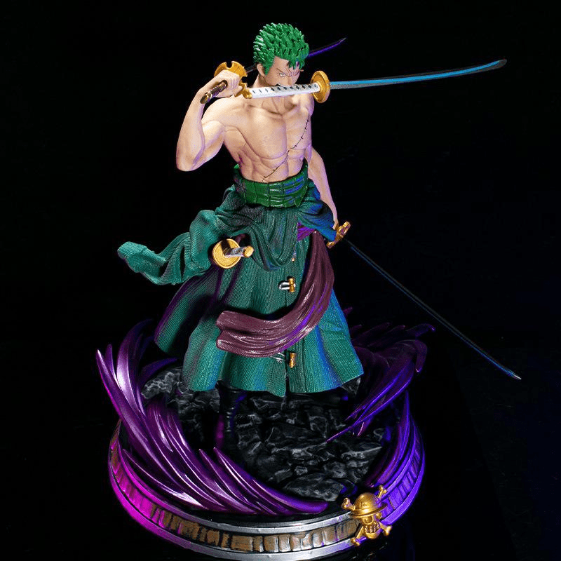 Figurine Zoro Santoryu Stickers Mania
