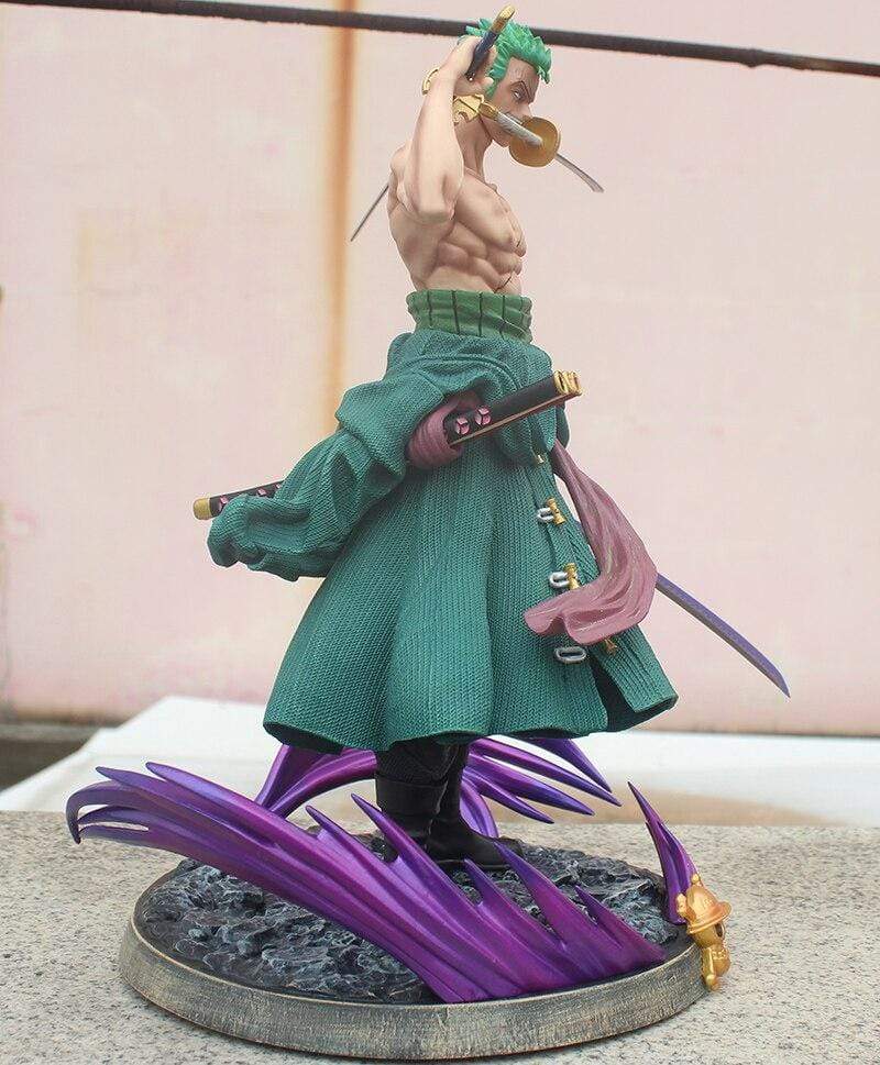 Figurine Zoro Santoryu Stickers Mania
