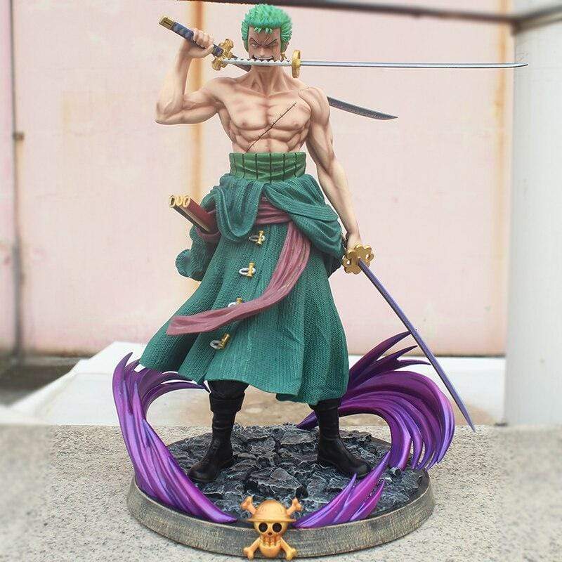 Figurine Zoro Santoryu Stickers Mania