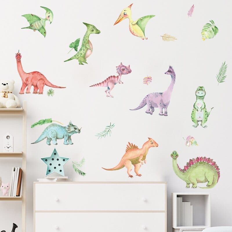 Grand Stickers Dinosaure Chambre Bébé Stickers Mania
