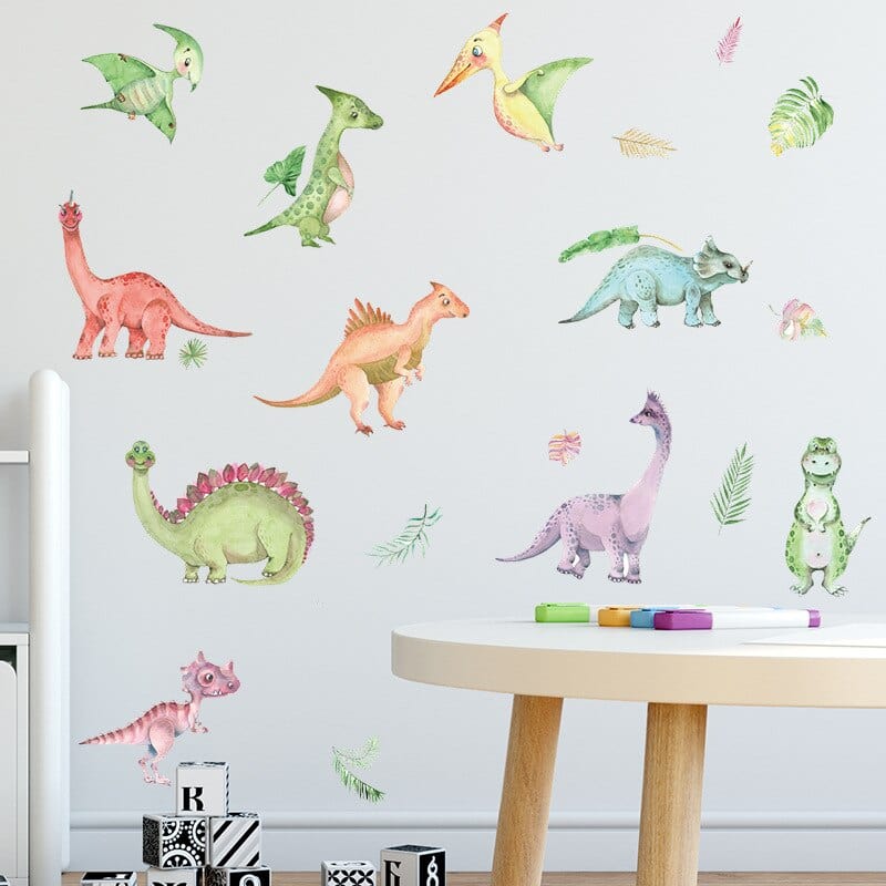 Grand Stickers Dinosaure Chambre Bébé Stickers Mania
