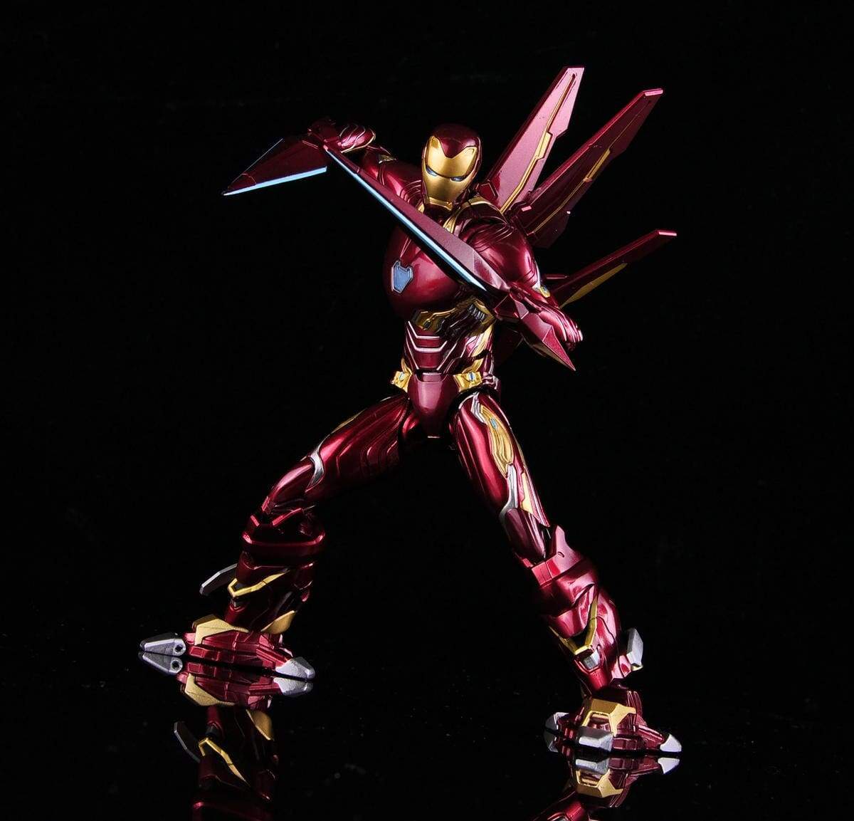 Iron Man Figurine Infinity War Stickers Mania