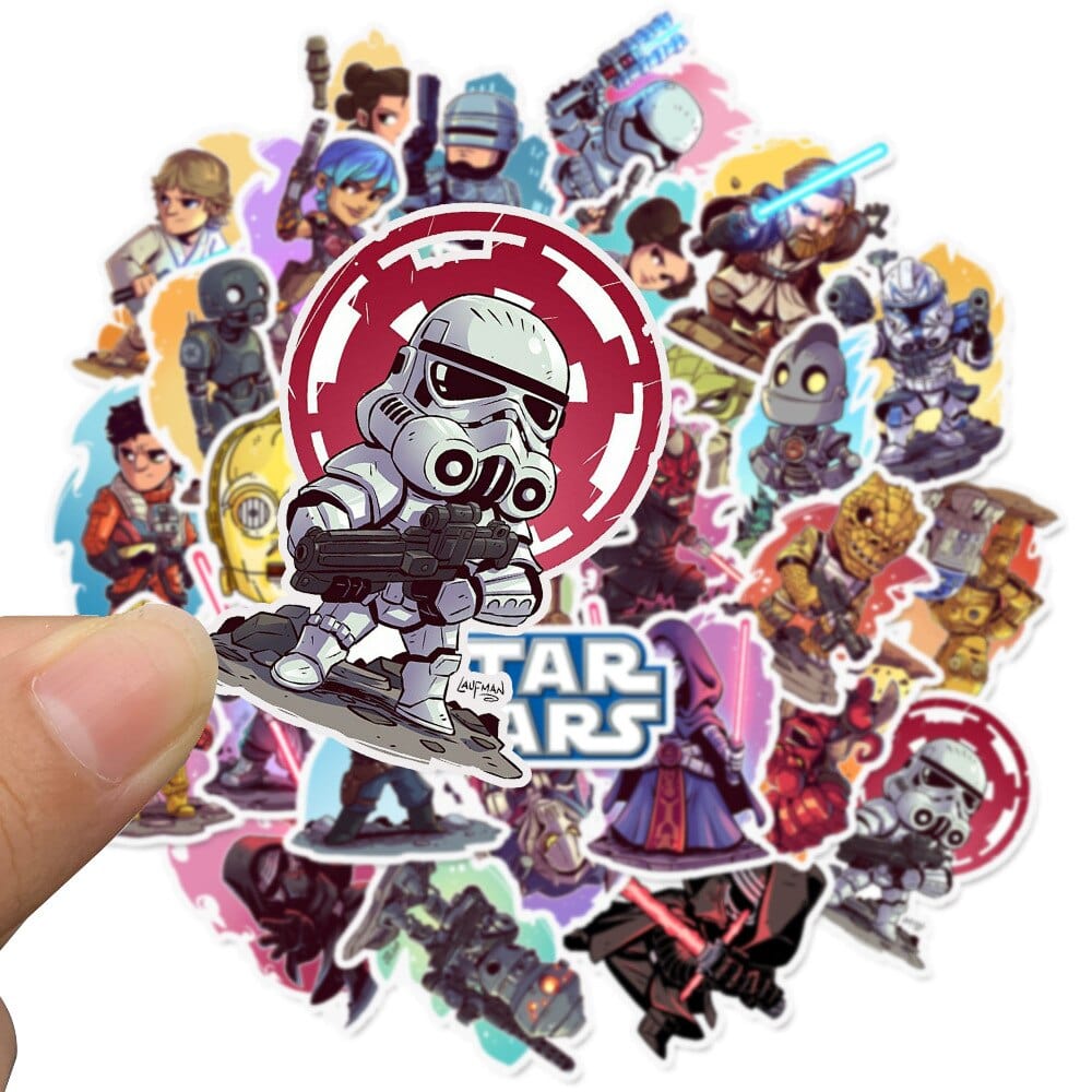 Star Wars Stickers Stickers Mania