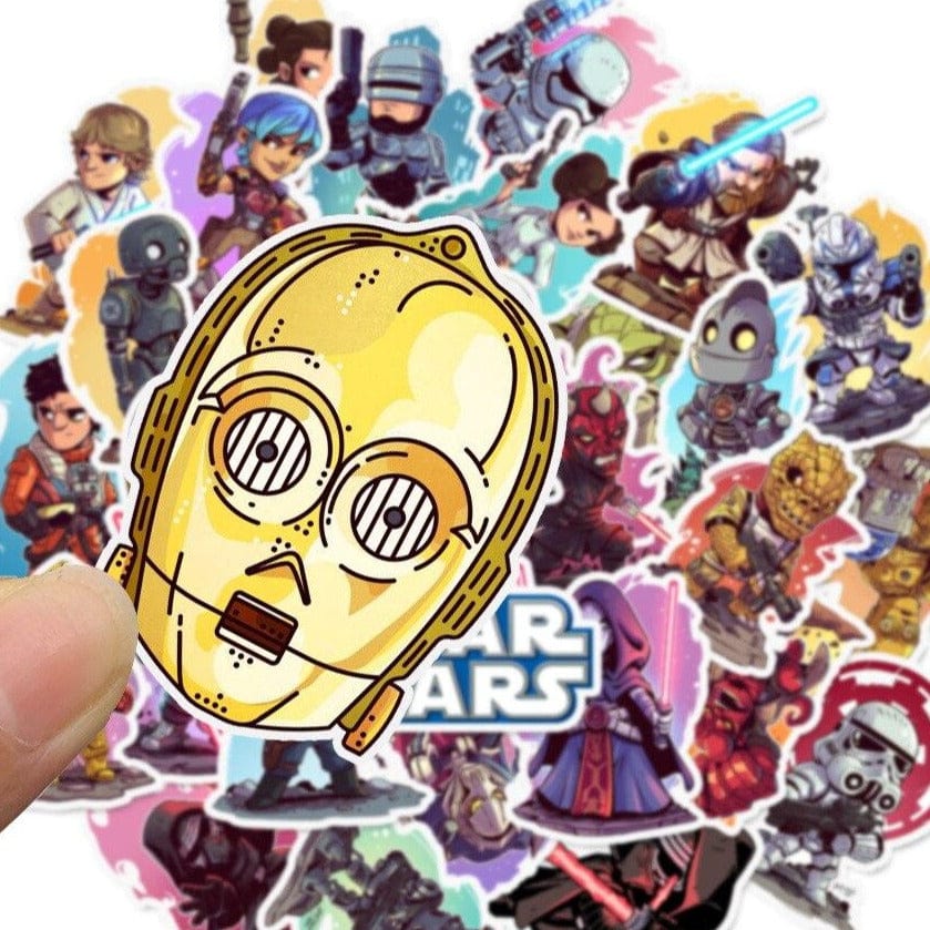 Star Wars Stickers Stickers Mania