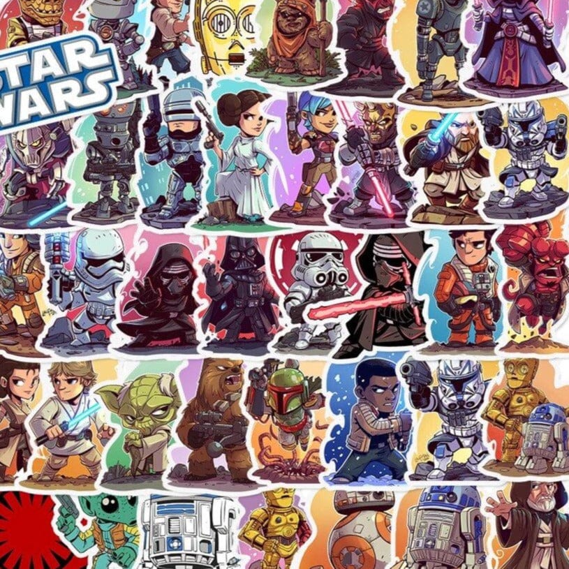Star Wars Stickers Stickers Mania