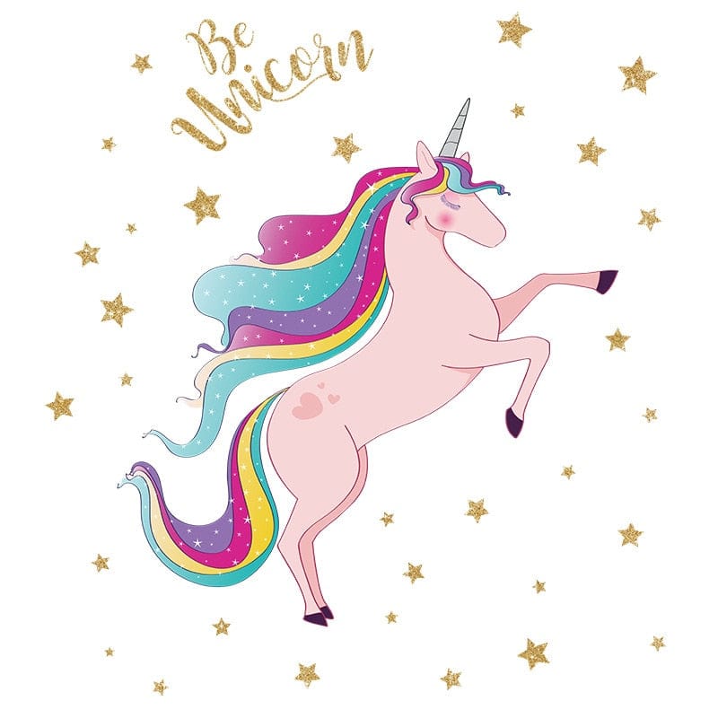 Sticker Mural Licorne Stickers Mania