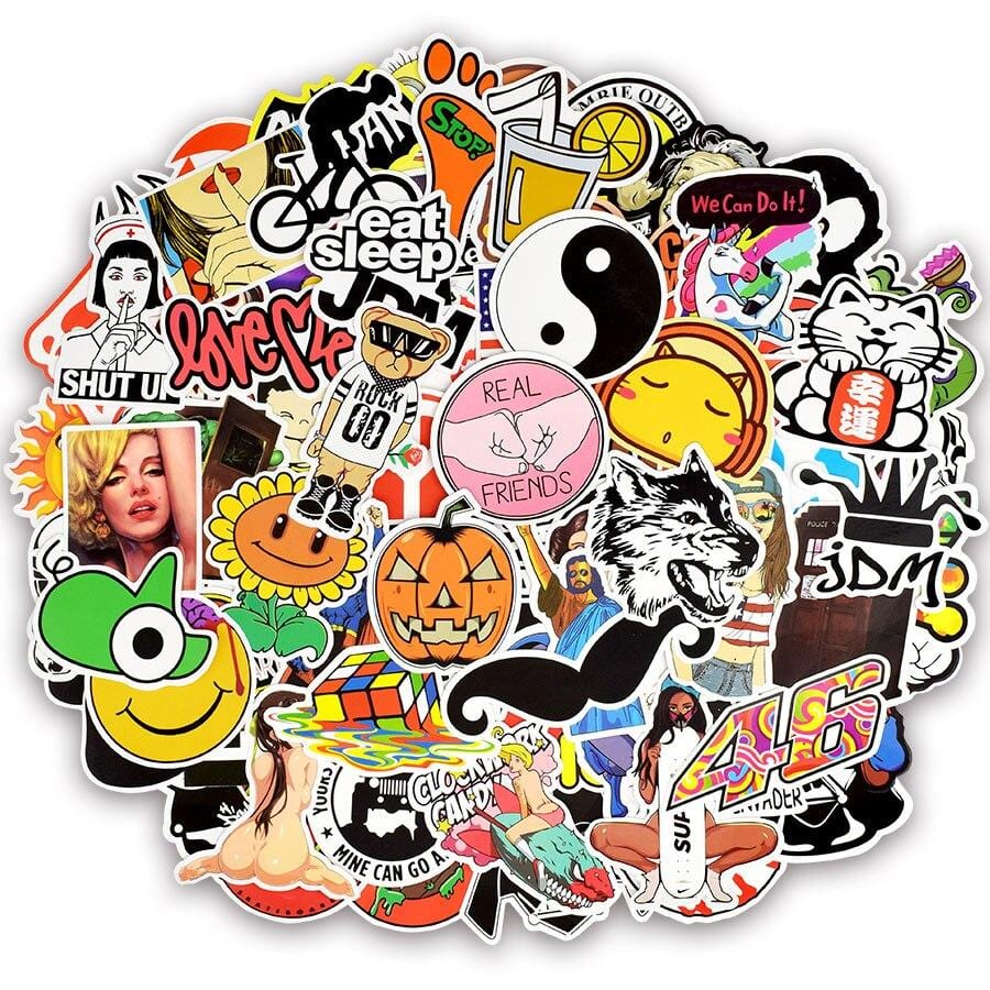 Stickers Aesthetic <br> (Pack de 500) Stickers Mania