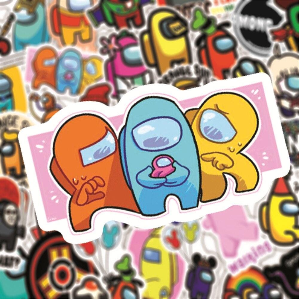 Stickers Among Us Stickers Mania