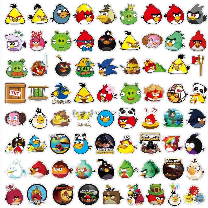 Stickers Angry Birds Stickers Mania