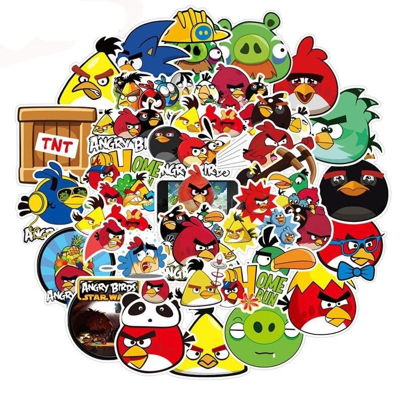 Stickers Angry Birds Stickers Mania