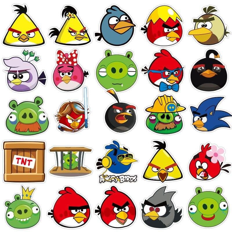 Stickers Angry Birds Stickers Mania