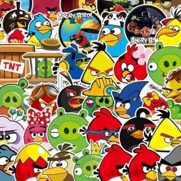 Stickers Angry Birds Stickers Mania