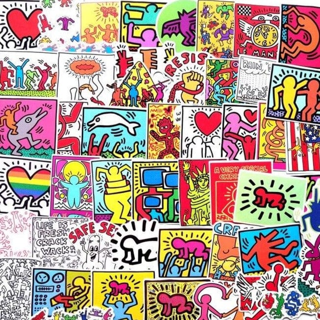 Stickers Art (Pack de 50) Stickers Mania