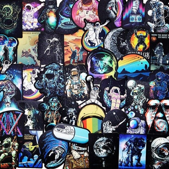 Stickers Astronaute Stickers Mania