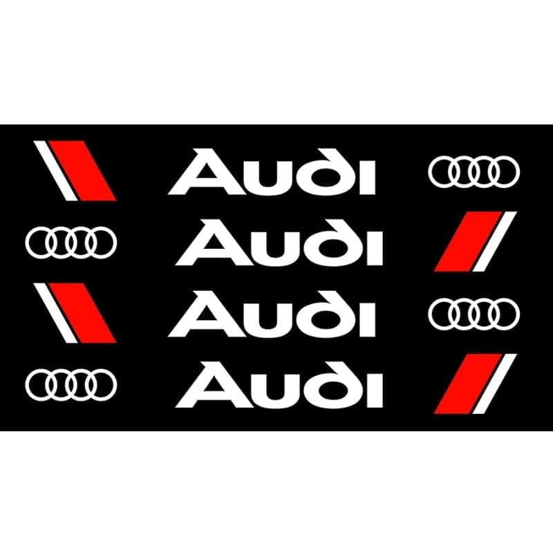 Stickers Audi Sport Blanc Stickers Mania