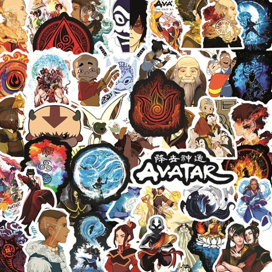 Stickers Avatar Aang Stickers Mania