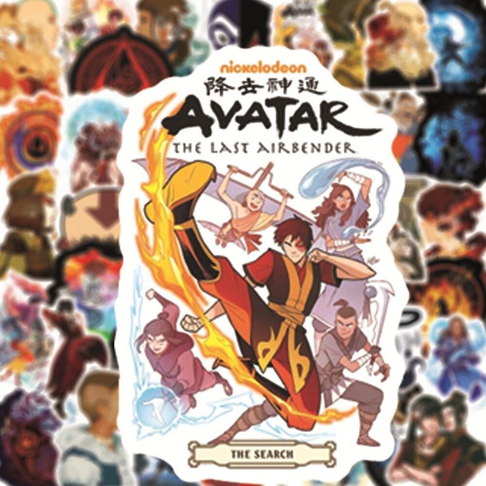 Stickers Avatar Aang Stickers Mania