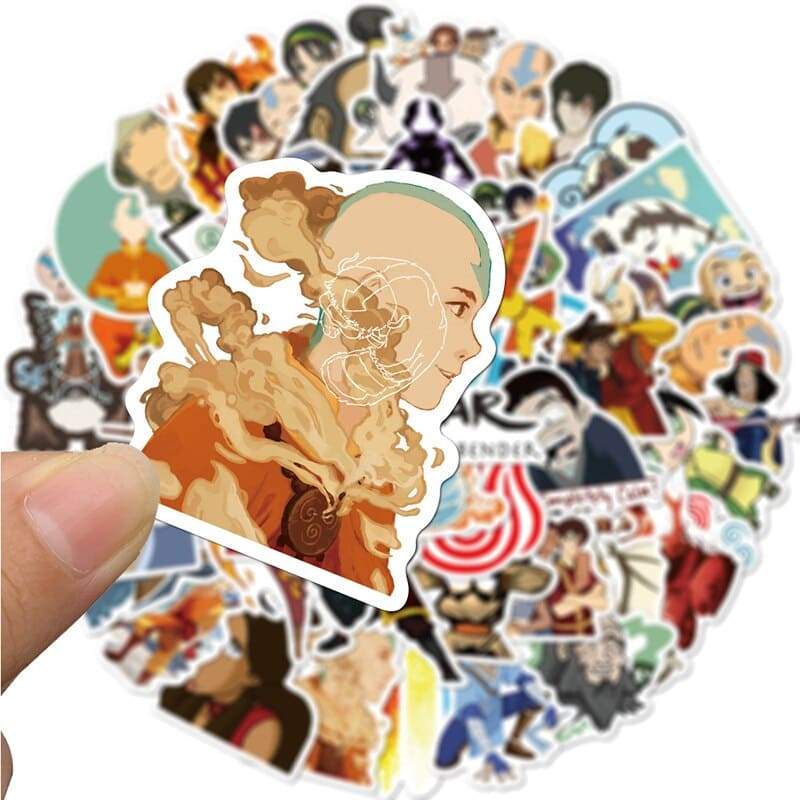 Stickers Avatar Aang Stickers Mania