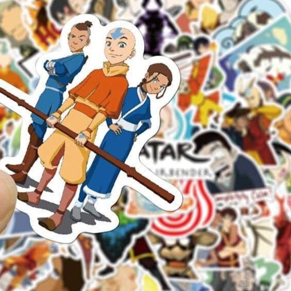Stickers Avatar Aang Stickers Mania