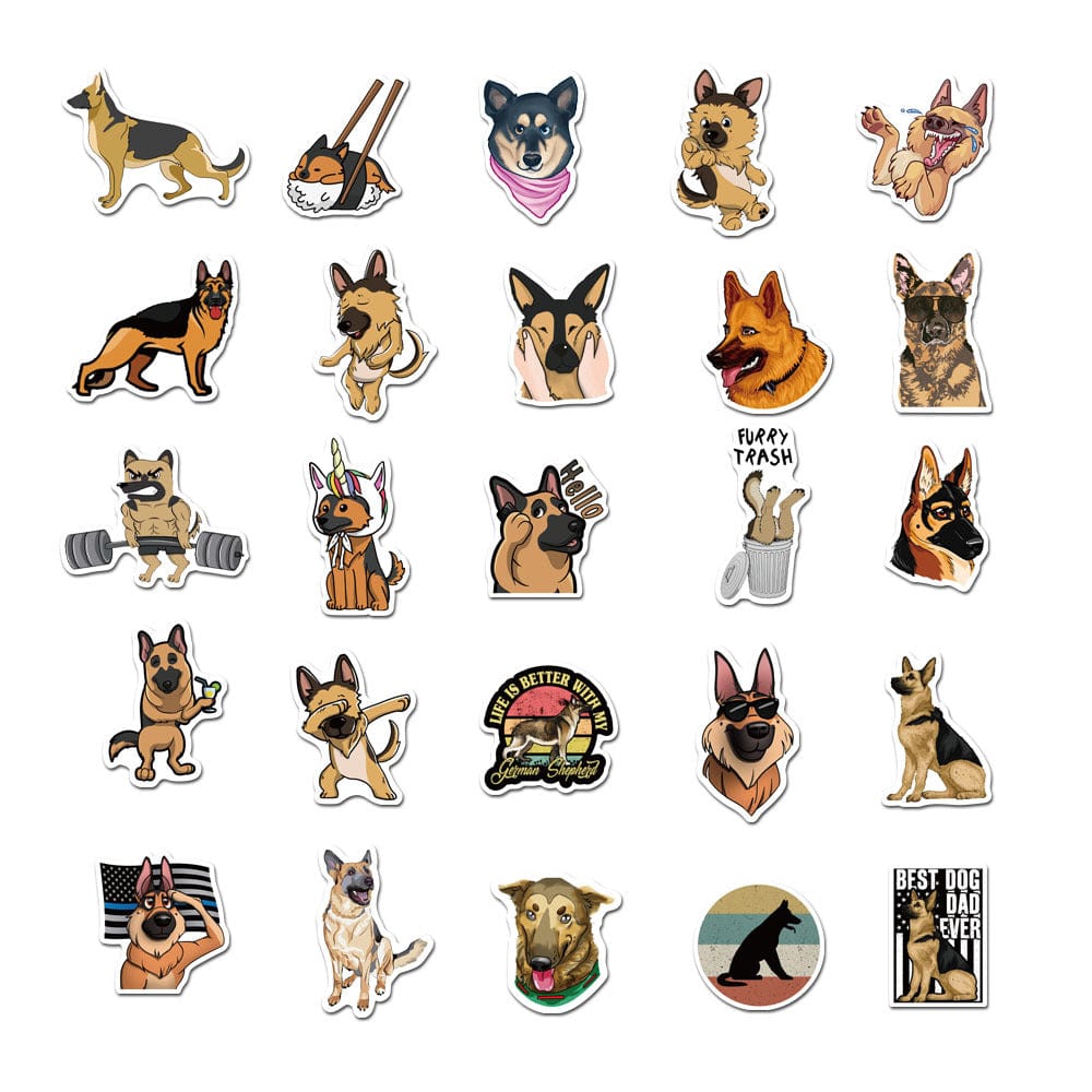 Stickers Berger Allemand Stickers Mania