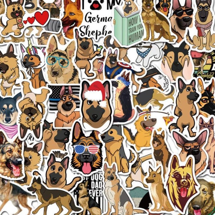 Stickers Berger Allemand Stickers Mania
