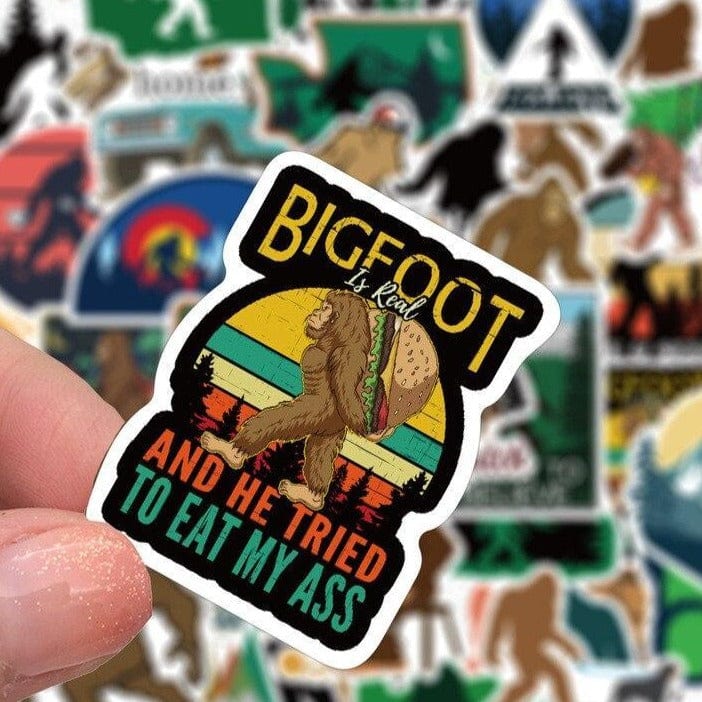 Stickers Big Foot Stickers Mania