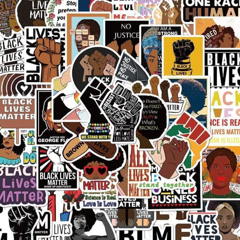 Stickers Black Lives Matter Stickers Mania