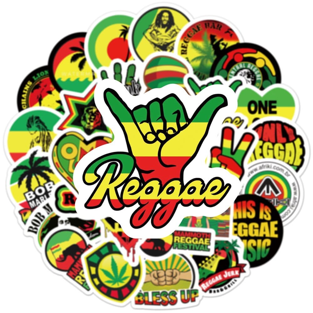 Stickers Bob Marley Stickers Mania