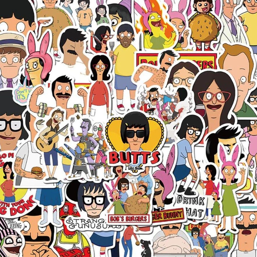Stickers Bob's Burger Stickers Mania