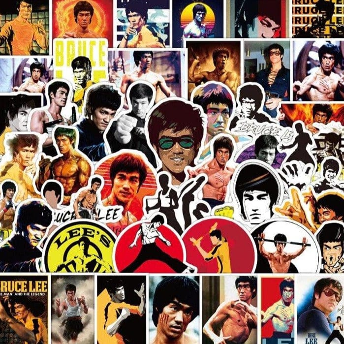 Stickers Bruce Lee Stickers Mania